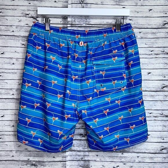 Johnnie-O Happy Hour Swim Trunks - Picture 4 of 11